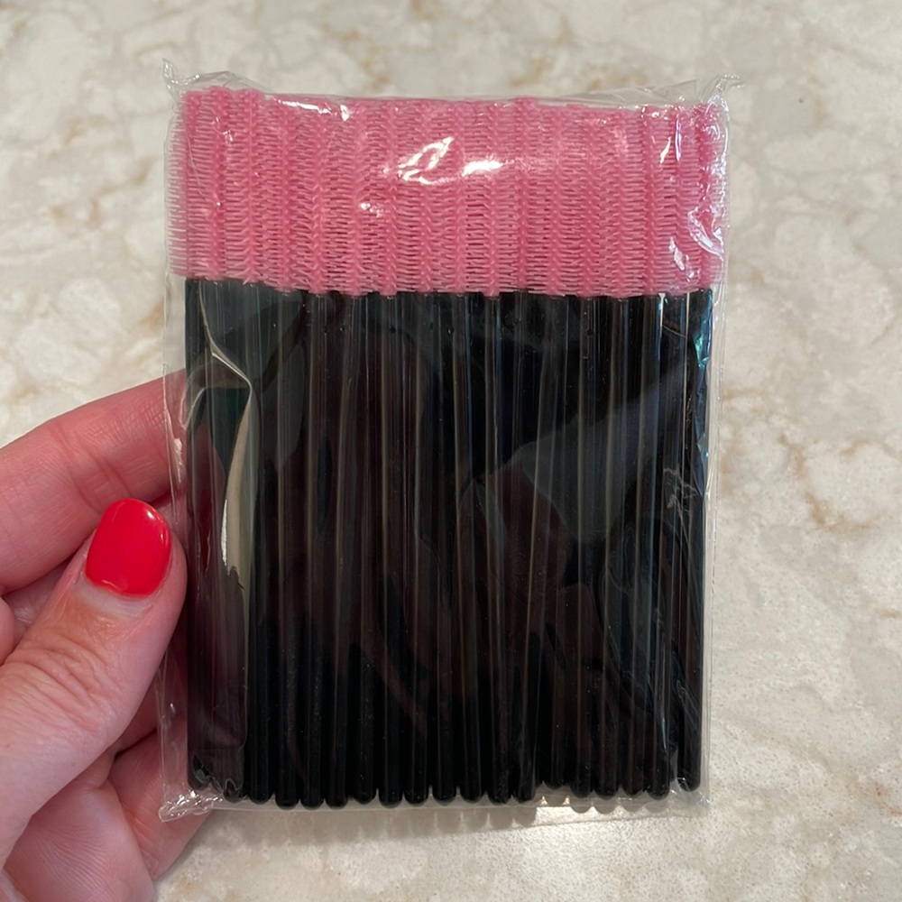 Set of 50 Silicone Mascara Wands